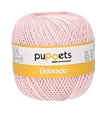 Puppets 4574006-07510 Häkelgarne, 100% Baumwolle, 7510, Stärke 6, 100g, 52 Gramm