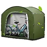 Générique Unterstand für Fahrräder | Organizer für Motorräder aus Oxford-Stoff | atmungsaktives Zubehör für Campingausrüstung, Pools, Motorrad, Rasenmäher