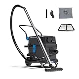 Güde Pro 30 Nass-Trockensauger – 230 Volt, 1800 Watt, 23 Kilopascal Unterdruck, 30 Liter Behälter, mit Saugschlauch, Edelstahl-Teleskoprohr, Bürsten-Set, für Werkstatt, Auto und Haushalt