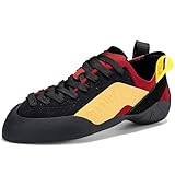 PENXZT Indoor-Kletterschuhe für Herren und Damen, Outdoor, Anfänger, professionelles Bouldern, Training im Fitnessstudio, für Anfänger bis Profis,B,46 EU