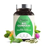 Detox Leber | Neue Formel 2025 | Verdauungskomfort & aktive Entgiftung | Zitronenmelisse, Kurkuma, Pfefferminze & Mariendistel | 90 vegane Kapseln | Made in France