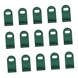 POPETPOP 1 Satz Kunststoff Ecke Eckclips Für Gewächshäuser Kunststoffhaken Für Gewächshaus Beschattungsclips Befestigen Befestigungsclip Eckstecker Stützeckclips Green Plastik 50 Stück