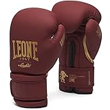 LEONE 1947, Boxhandschuhe der Bordeaux-Edition, Unisex-Erwachsene, Bordeaux, 14 OZ, GN059X