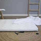Kadolis - Laufgittermatratze Aloe R 75x95x5 cm - Schaumstoffmatratze mit abnehmbarem und waschbarem Bezug - ÖkoTex Zertifiziert