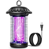 Buzbug LED Insektenvernichter Innen Außen, 10 Jahre Lebensdauer, Nachhaltige Lampe mit geringem Stromverbrauch, 2m Netzkabel, Hochspannungs-Mückenvernichter, Fliegenfalle, Mückenfalle, Fliegenkiller