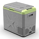 Alpicool X50 50 Liter Kühlbox 12V tragbarer Kühlschrank elektrische Gefrierbox klein Gefrierschrank für Auto camping, Lkw, Boot und Steckdose mit USB-Anschluss