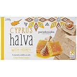 1 x Halva Zypern mit Honig Paradosiaka - Reichhaltiges Sesamkonfekt ist ein Grundnahrungsmittel süß - 1 x 200 g