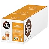 NESCAFÉ DOLCE GUSTO Latte Macchiato Kaffeekapseln 3er Pack (3 x 16 Kapseln)
