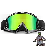 Newtic Motocross Brille, Ski Brille,ATV Dirt Bike Off Road Racing Motorrad-Brille,Sowohl für Damen Als Auch,für Herren,Geeignet für Outdoor-Sportarten