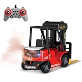 Ezweiji Ferngesteuerter Gabelstapler, 11-Kanal RC-Gabelstapler Konstruktionsspielzeug 1:24 Voll funktionsfähiges RC-Raupenfahrzeug mit Lichtern und Soundeffekten (Ferngesteuerter Gabelstapler)