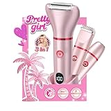 LOZLTX 5.0 Intimrasierer Für Frauen Pro【0 Irritation-Schmerzfrei Haarentfernung】Bikini Trimmer Damen Intimbereich【IPX7 Wasserdicht-3Sekunden Hygienereinigung】Rasierer Damen Intimbereich Bikini Trimmer