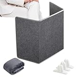 Infrarot Heizpaneel Mit Decke, Faltbarer Schreibtisch Heizung 3 Heizstufen Leiser Und Platzsparender Fußwärmer Für Büro Und Zuhause,grey-General