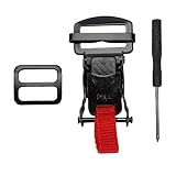 Helm schneller Freisetzung Schnallen Kit - Durablle Motorrad Helm Schnalle | Motorrad -Helmett -Zubehör | Ratschen -Helmett -Kinngurtadapter für sichere, einfache und komfortable Passform