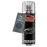 TRISTARcolor RAL 7016 Anthrazitgrau seidenmatt 2K Acryl Spraydose Sprühdose Spritzlack Sprühlack 400 ml schnelltrocknend