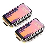 Waveshare 2PCS ESP32-S3 1.47inch LCD Display Development Board, 172×320 Resolution, 262K Display Color, 2.4GHz Wi-Fi/BLE 5, 240MHz LX7, ESP32 with Display, with Pre-soldered Header