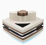 FISIDI Verstellbarer Glasreiniger, Fensterreinigungsbürste, doppelseitig, magnetisch, für Fenster, Glasreiniger, Magnete, Bürste, Reinigungswerkzeuge, Fensterreinigung, Tür, Fenster, Schienenreinigung