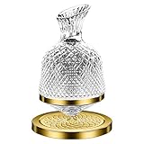 Alkoholkanter, Dekanter für Alkohol,Whiskybehälter Tumbler - Vintage Wine Dekanter Tabletop Orament für Geburtstag Festliche Weihnachtsfeiern Hochzeit Hochzeit