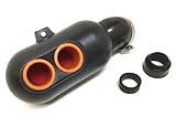 Tuning Doppel Luftfilter Airbox 28 35 50mm Motorrad Roller Mofa Moped Zündapp Hercules Kreidler