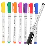 NUOBESTY 8St Graffiti-Stift zum Ausmalen Markierungen Farbmarker stempelstifte für bescherung weihnachten aquarellstifte multifunktionaler Textilstift praktischer Lackmarker Plastik