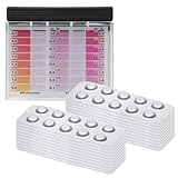 POWERHAUS24 Premium Rapid Tester mit 200 Testtabletten, 100x freies Chlor/Brom und 100x pH, detaillierte Farbskala, bis zu 16 Farbabstufungen, Reagenzien Made in Germany