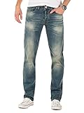 Yazubi Herren Jeans Martin - Jeanshose für Männer, Blau (Vintage Indigo 193929), W29/L32