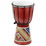 Indonesische Kinder-Djembe „bunt bemalt' 30 cm hoch - Handarbeit