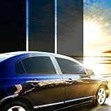 PAMAGOO 5 % Auto-Fenstertönung, 5 % VLT Nano-Keramik-Fensterrolle, 50,8 cm x 9,2 m, Autotönung für Privatsphäre, Sonne und Blendschutz, UV-Hitzeblockierung, kratzfest, 5-lagig