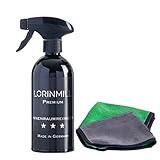 Lorinmill Innenraumreiniger Auto, Autowaschmittel zur Innenraumpflege, Universalreiniger für Kunststoff, Polster und Leder, 500ml Cockpitspray zur Professionellen Auto-Reinigung (500ml+2xTücher)