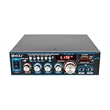 Digitaler Bluetooth-Stereo-Audio-Verstärker Leistungsverstärker FM-Integrierter Verstärker Musikwiedergabe und Verstärkung des Klangs