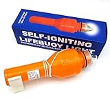 Marine LED Light Saver - Light - Marine Signal Torch | Wasserdichte Schwimmende LED -Blitzbrenner Für Boot, Kajak, Lebensring | Hochvissibilitäts-Notfallblitz-Leuchtfeuer Für Sicherheit Und B
