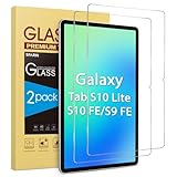 SPARIN für Samsung Galaxy Tab S10 Lite /S10 FE/S9 FE 10,9' und Galaxy Tab S11/S9/ S8 /S7 11' für Panzer Schutz Glas, Schutzfolie Displayschutzfolie mit 9H Härte, 2 Stück