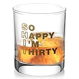 Whisky-Geschenksets für Herren, Whiskey-Glas, Geburtstags-Whiskey-Glas, Geschenk zum 30. Geburtstag für Männer, 30. Geburtstag für Frauen, Geschenkideen zum 30. Geburtstag, Geschenk zum 30. Geburtstag