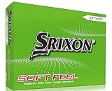 Srixon Soft Feel 13 - Golfbälle mit kurzer Distanz und geringer Kompression - Dutzend Golfbälle - Golfgeschenke & Golfzubehör