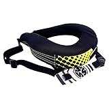 Scoyco Motorrad Hals Protector Motocross Hals Brace Support Schwarze Nackenstützen Rennkragen Für Erwachsene MTB Fahrrad Radprotektorschutz Off-Road Reiten Körperschutzgetriebe