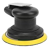 Leapiture Luftbetriebene Schleifmaschine mit 12.000 U/min, 5-Zoll-Pneumatik-Tellerschleifer, geräuscharmer industrieller pneumatischer Endschleifer zum Entgraten von Metallteilen