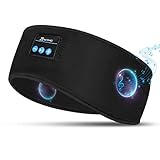 flintronic Schlafkopfhörer Bluetooth, Kabellose Schlaf Kopfhörer mit HD Stereo Lautsprecher für Männer/Frauen, zum Schlafen, Schlaflosigkeit, Sport