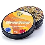 HAZY HERBS | Premium Selection | Kräutertee-Mischung 'Flower Power' - 100% natürlicher Kräutermix - 16g feine Mischung