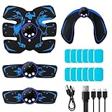 Muskel-Trainingsgeräte für Fitness, elektrischer Bauchmuskeltrainer für Bauch-/Arm-/Bein-/Hüfttraining