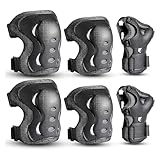 Knieschützer Kind, Kind Protektoren Schutzset, Knieschoner Schutzausrüstung Set, Verstellbarer Kind Schutzausrüstung für Inliner Radfahren Fahren Outdoor Sport