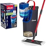 Vileda H2PrO Bodenwischer | 100% Trennung von Frisch- und Schmutzwasser | Wassersparendes Design | Einhandbedienung | Kompakte Aufbewahrung | Ergonomischer Griff | Mikrofaser | Eco-Verpackung