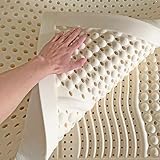 Matratze aus 100 % Naturlatex, atmungsaktiv, superweich, faltbar, dicke Tatami-Matratze, für Einzel-, Doppel-, Gästezimmer, 10 cm, 90 x 190 cm