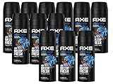AXE Anarchy for Him Bodyspray im 12er Set, Deo ohne Aluminium 12x 150ml Deodorant Deospray Body Spray for Men Männer Herren Männerdeo (12 Produkte)