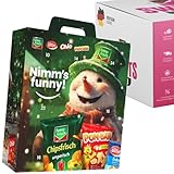 Intersnack Adventskalender 2024 | Funny Frisch, Chio, Ültje & Pom-Bär | 24 Türchen mit knusprigen Snacks Wie Chips, Flips und Nüssen | Für Männer, Frauen und Kinder