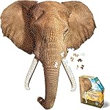 Madd Capp Shape Puzzle Elefant, Konturpuzzle 700 Teile, für Kinder und Erwachsene