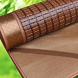 Kühlende Bambus-Bettmatte – wendbare Sommer-Matratzenauflage für Doppel-, Doppel-, Queen-Size- und Kingsize-Betten – atmungsaktive, umweltfreundliche Schlaflösung für heiße Nächte