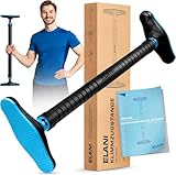 ELANI – sichere Klimmzugstange bis 300 kg für Türrahmen ohne Bohren mit innovativer Gewindesperre – Tür Klimmzugstange 70-90 cm Pull Up Bar - auch als Reckstange Indoor oder Pullup Bar Door