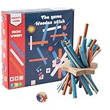 Holz-Stapelspiel – Fangstick-Set, tragbare klassische Sammelsticks | Lustiges Hand-Challenge-Spiel mit Holzstöcken für Familientreffen, Partys,