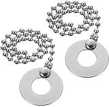 TUOREN 2er-Pack Beckenkette für Fahrten, Crashes, Chinas und Effektbecken, 29,2 cm