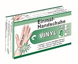 Kerbl Einmalhandschuhe Vinyl L 100 Stück im Pack