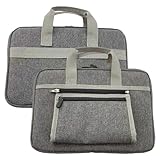 Messenger Tasche Für Herren | Wasserdichte Laptoptasche Für Computer | Damen Alltagstasche Für Arbeit Berufsleben Pendler Bildungseinrichtungen Städtisch Business Flugzeug Outdoor Universell Einsetzba